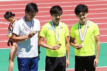 Daigo Hasegawa, triple jumper belonging to ITO