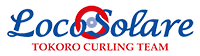 logo: Tokoro Curling Team Loco Solare