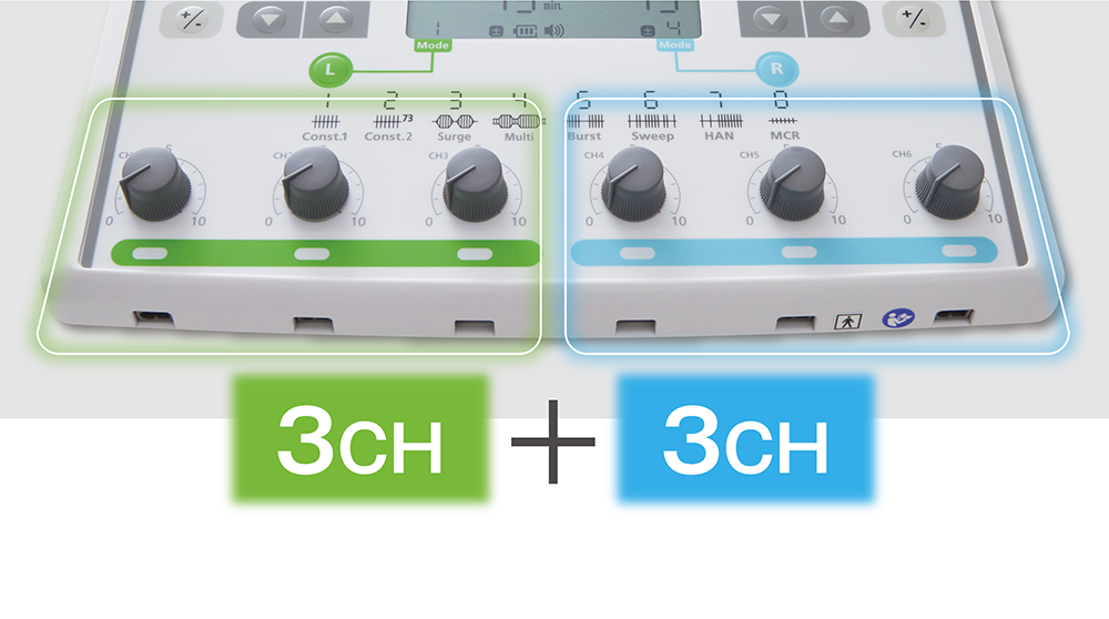 3CH AND 3CH INDIVIDUAL PARAMETER SETTING