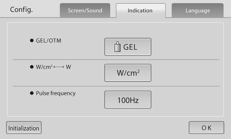 SELECTABLE COUPLING SENSITIVITY