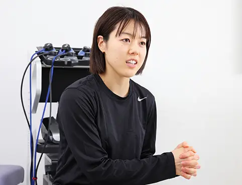 Basketball player Mai Yamamoto answered various questions