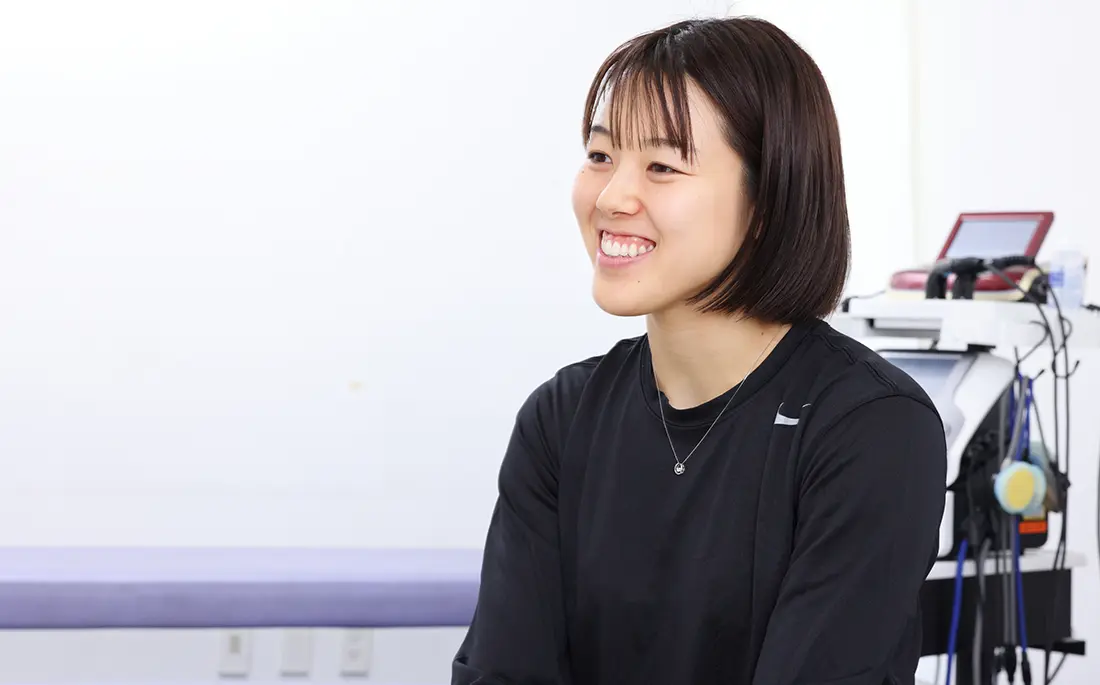 Basketball player Mai Yamamoto answered various questions